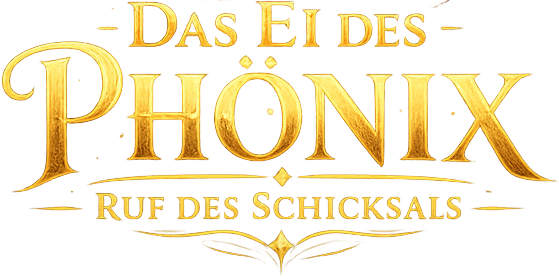 goldener Schriftzug Das Ei Des Phönix - Ruf des Schicksals